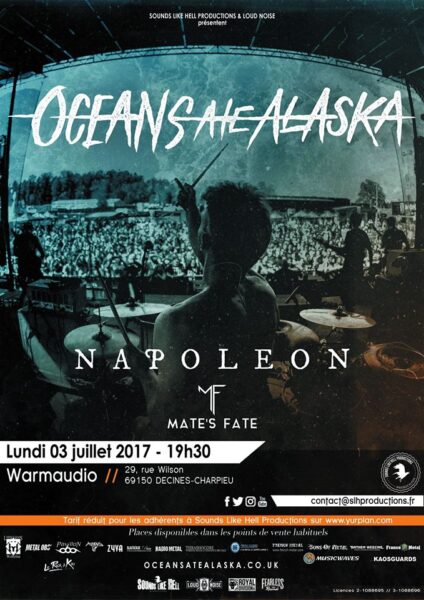 oceans ate alaska napoleon mate's fate lyon sounds like hell productions
