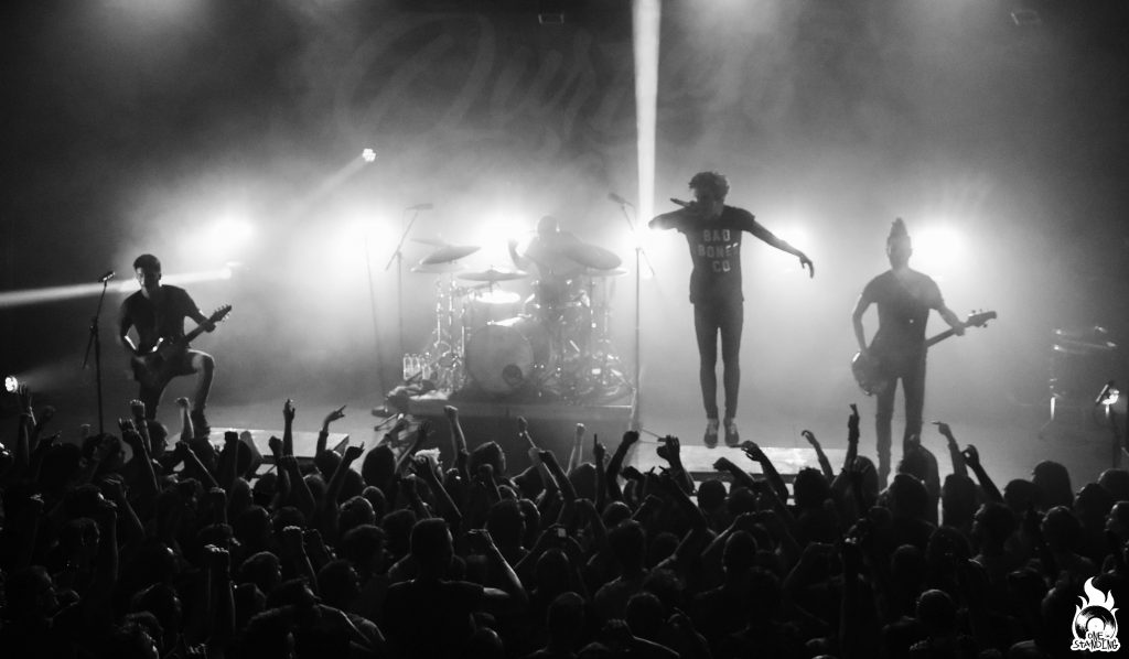 new volume blessthefall our last night selective hearing tour europe CCO lyon sounds like hell productions alternative live avocado booking