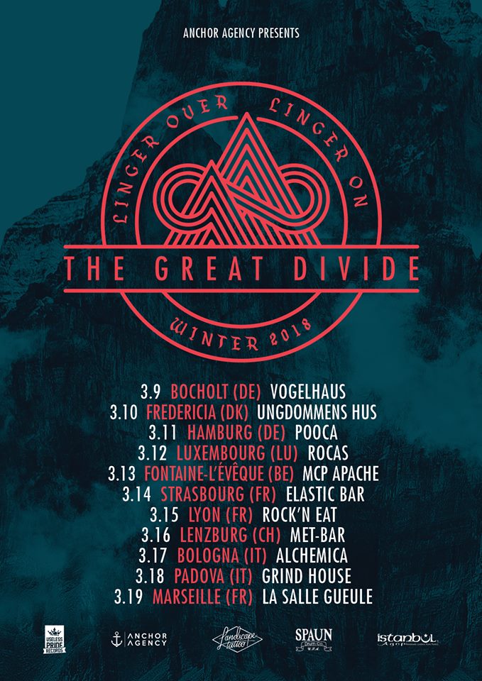 the great divide linger over, linger on European tour anchor agency