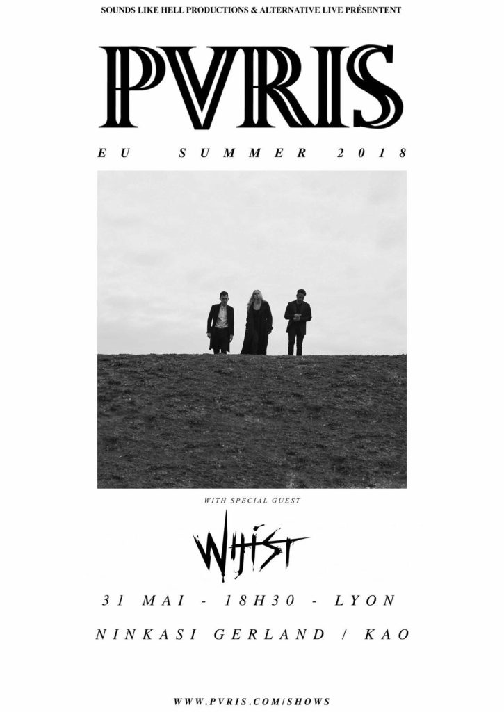 PVRIS WHIST ninkasi kao lyon sounds like hell productions alternative live