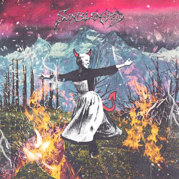 artwork i crawled into the hole EP sunbleached Brisbane australia hell is repetition white lace beware of the dog